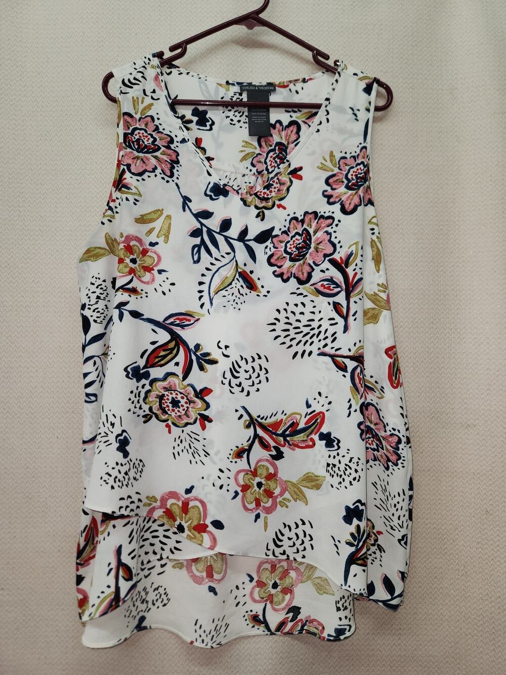Chelsea & Theodore Floral Tank